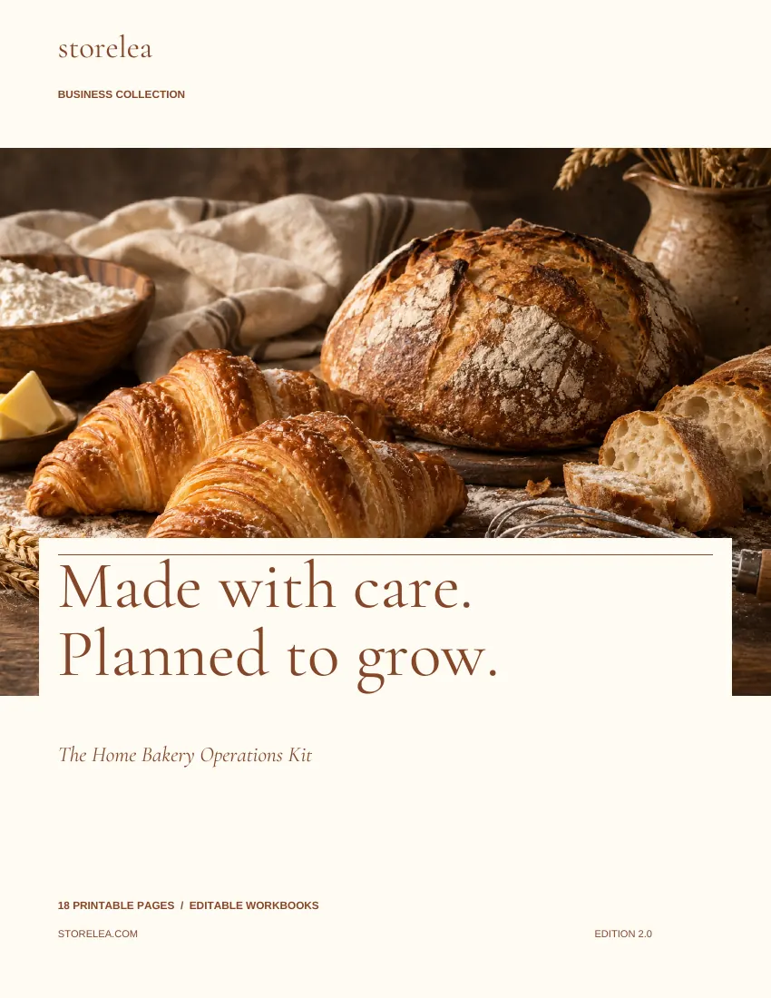 Actual cover of The Home Bakery Operations Kit