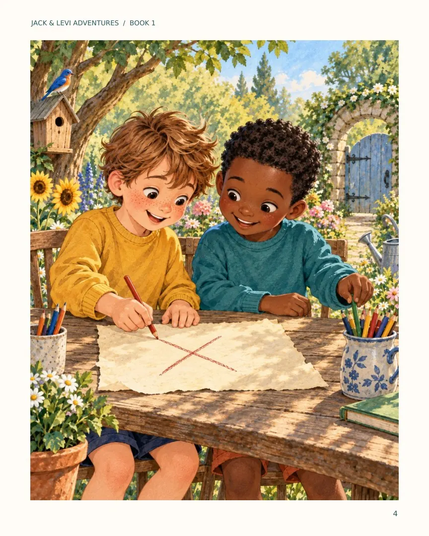 Page 4 of Jack and Levi and the Map of Little Wonders