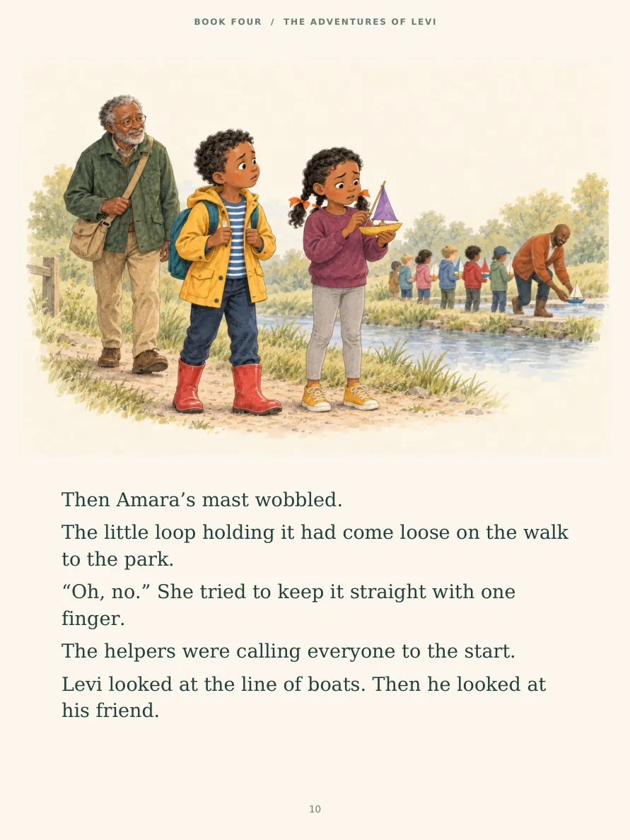Page 10 of Levi and the Great River Race