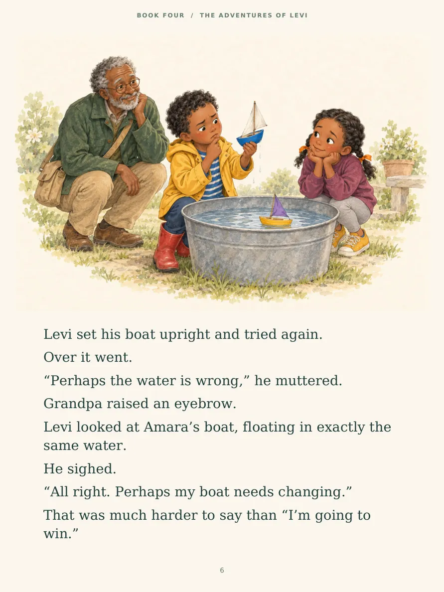 Page 6 of Levi and the Great River Race