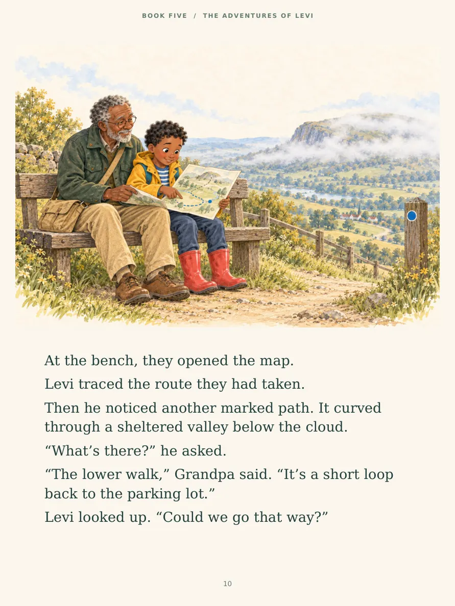 Page 10 of Levi and the Hill of Echoes