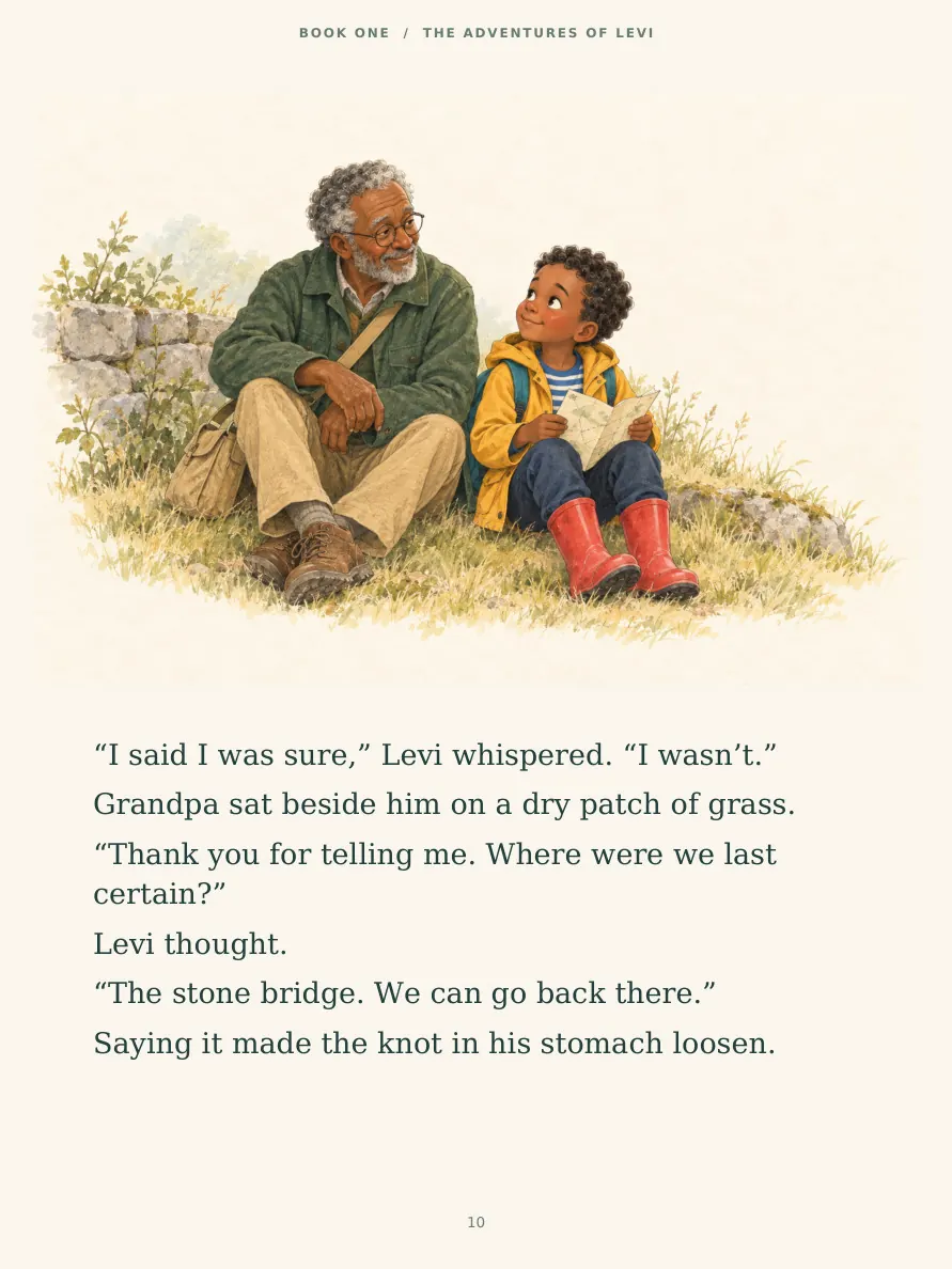 Page 10 of Levi and the Secret of the Old Oak