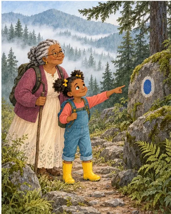 Cover of Mary and the Misty Mountain Path
