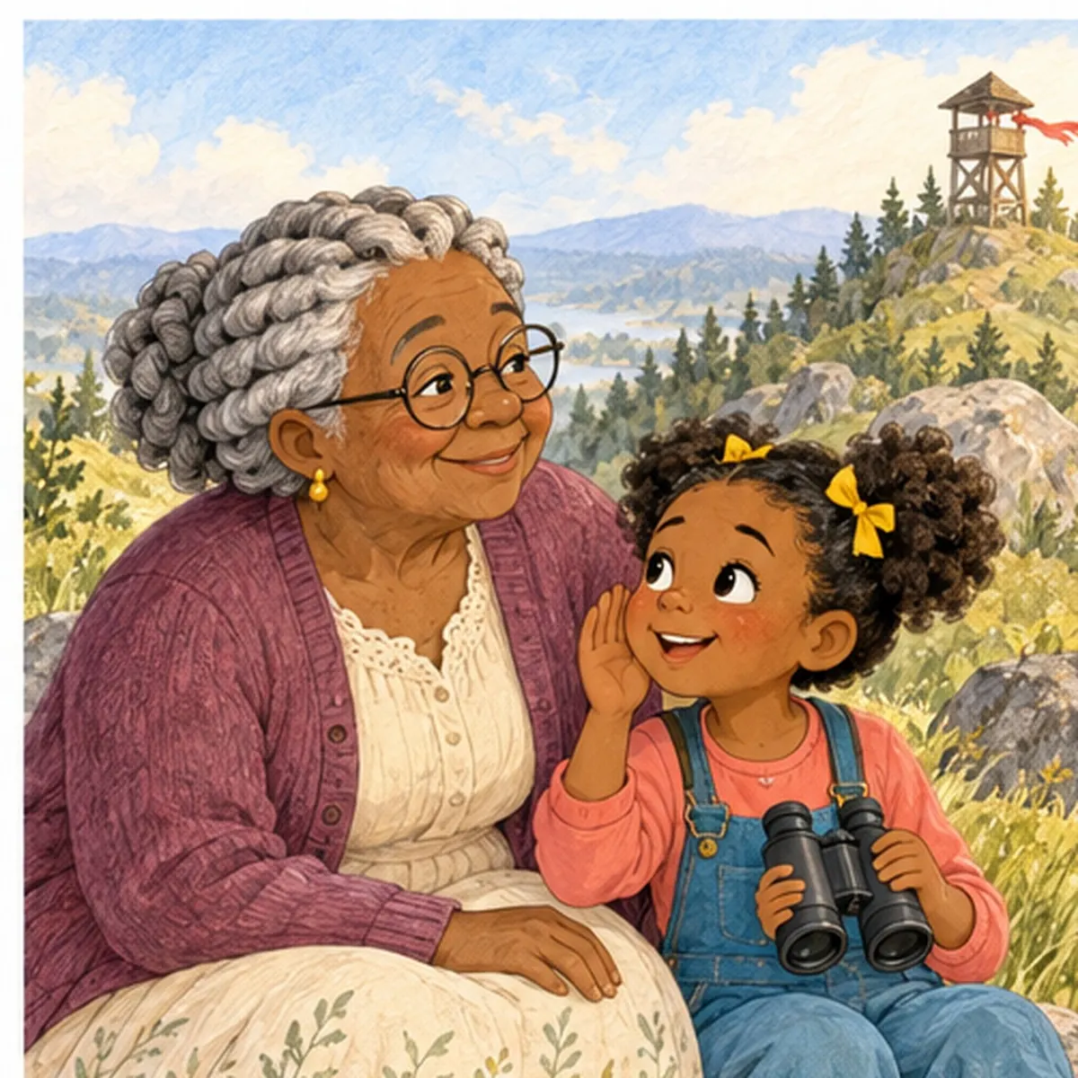 Actual page 14 from Mary and the Orchard Owl