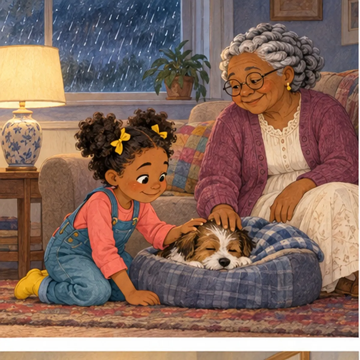 Actual page 14 from Mary and the Thunder Night