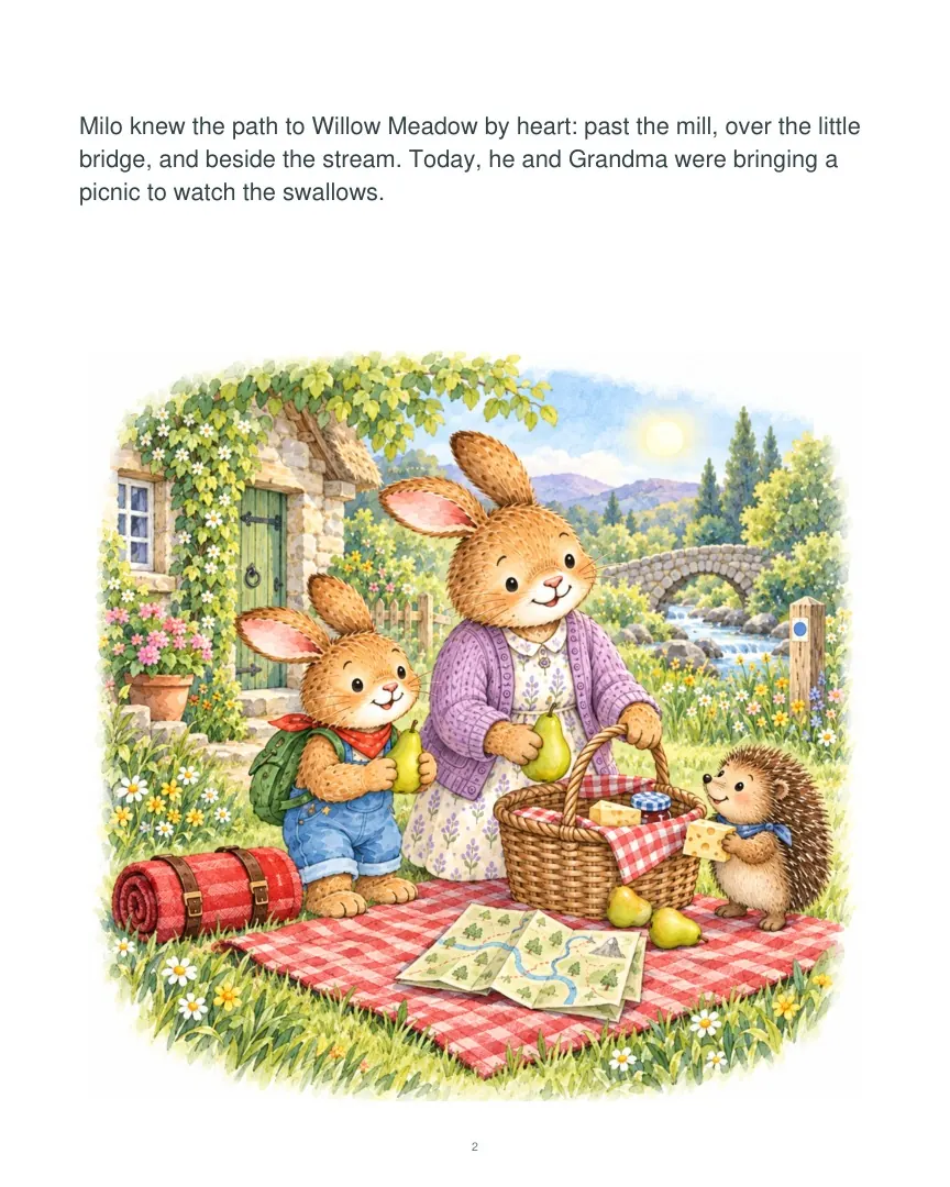 Page 2 of Milo and the Long Way Home