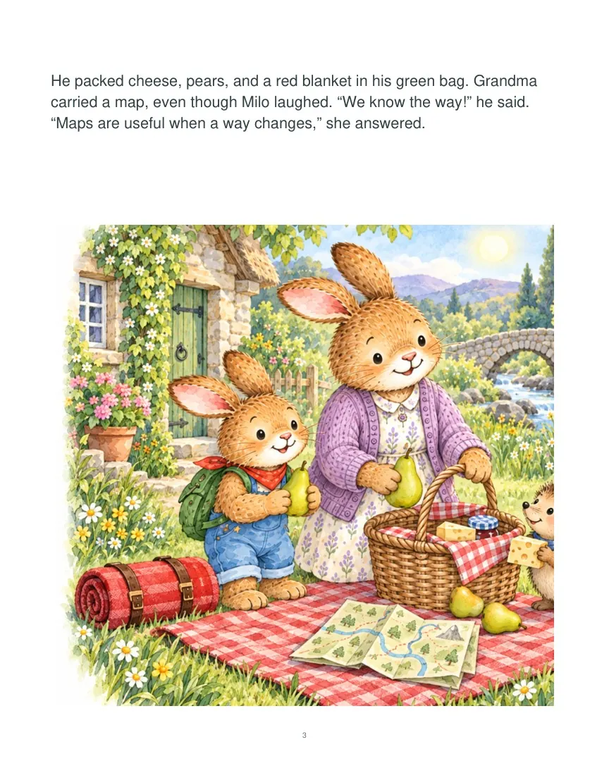 Page 3 of Milo and the Long Way Home