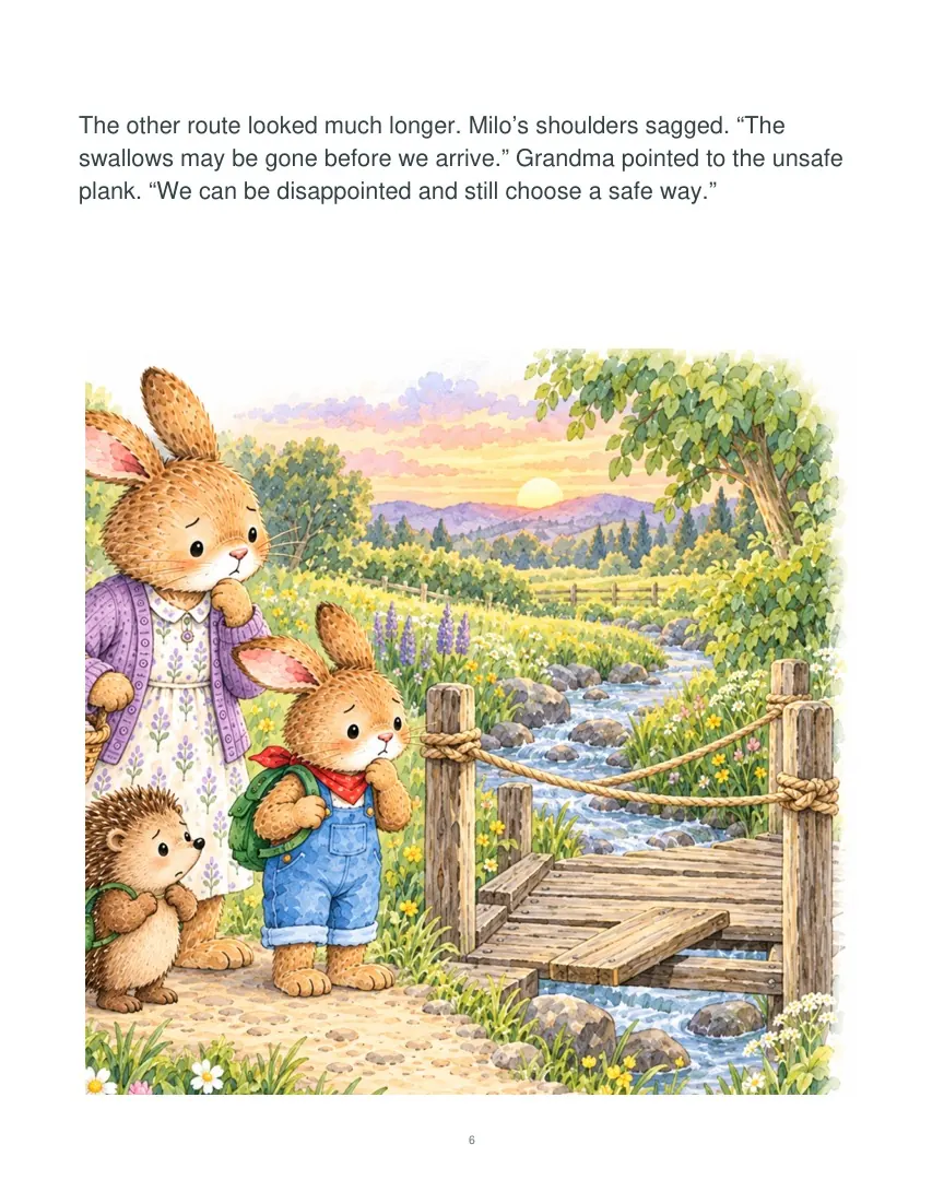 Page 6 of Milo and the Long Way Home