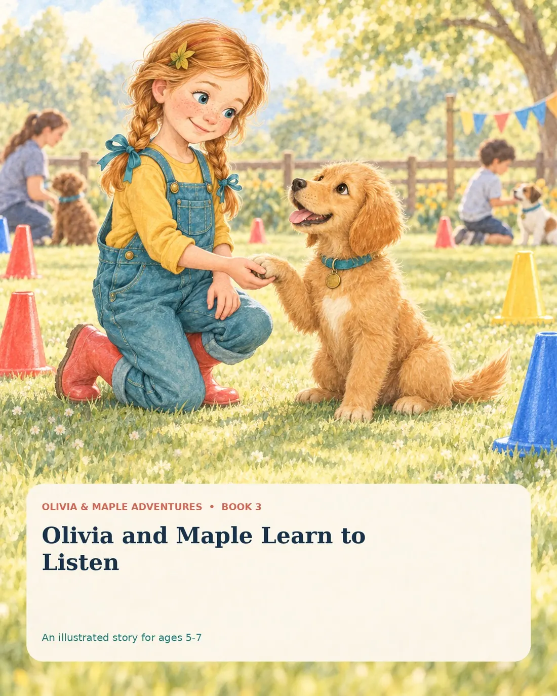 Cover of Olivia and Maple Learn to Listen