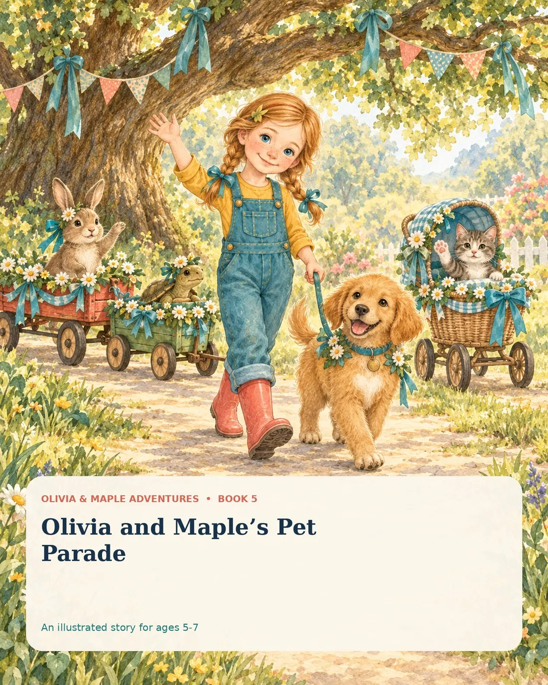 Cover of Olivia and Maple’s Pet Parade