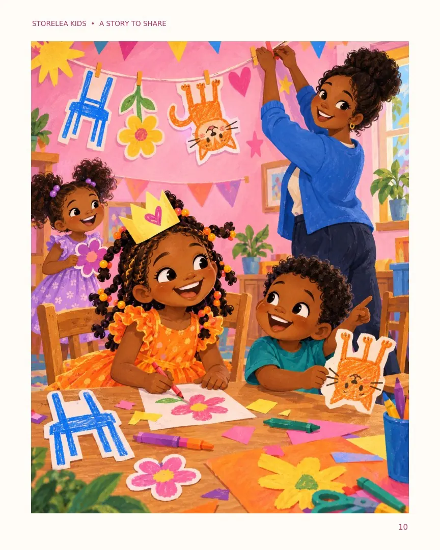 Page 10 of Amara and the Upside-Down Birthday