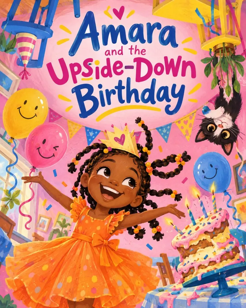 Cover of Amara and the Upside-Down Birthday