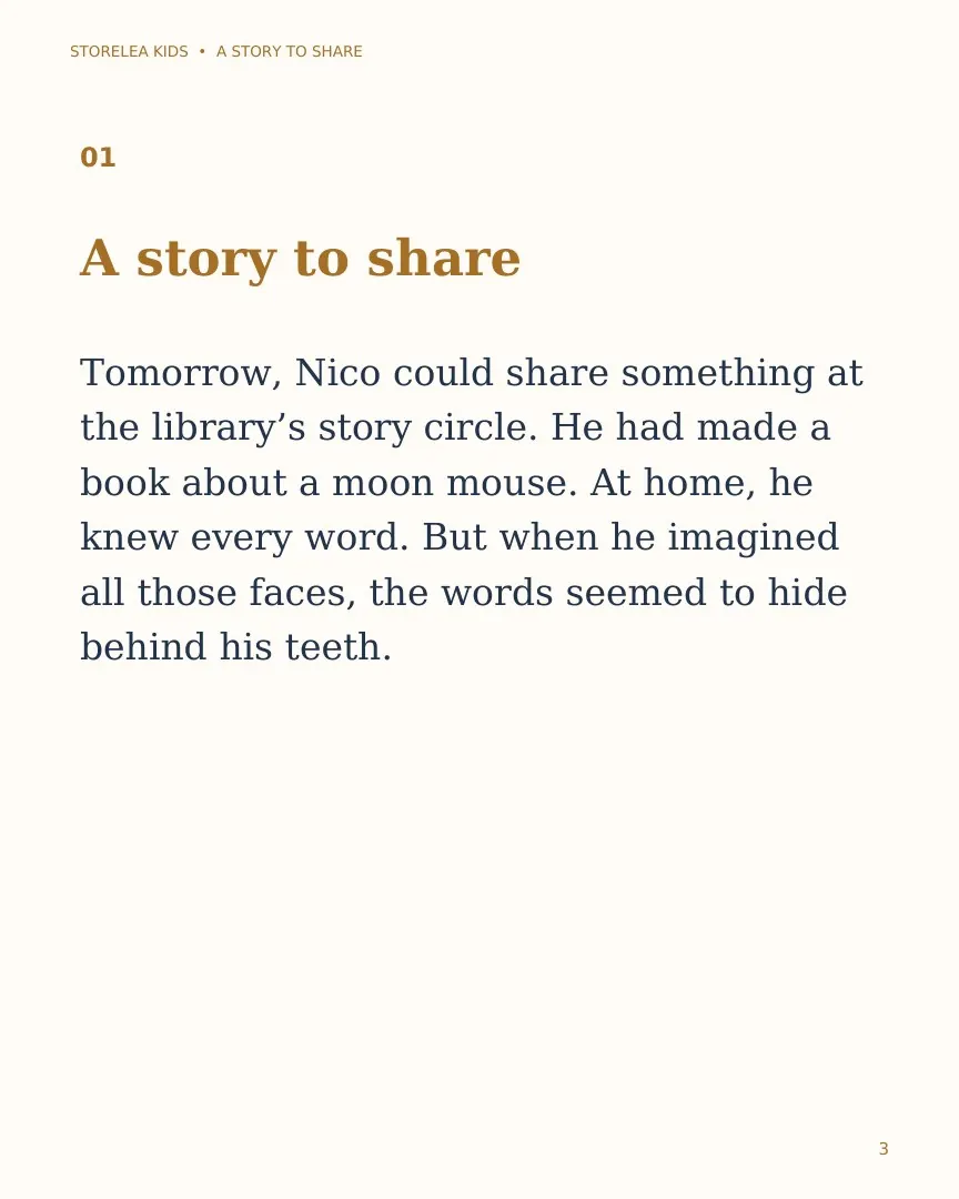 Page 3 of Nico and the Borrowed Brave