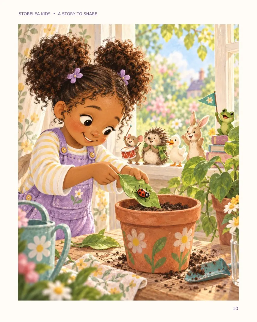 Page 10 of Poppy and the Pocket-Sized Parade