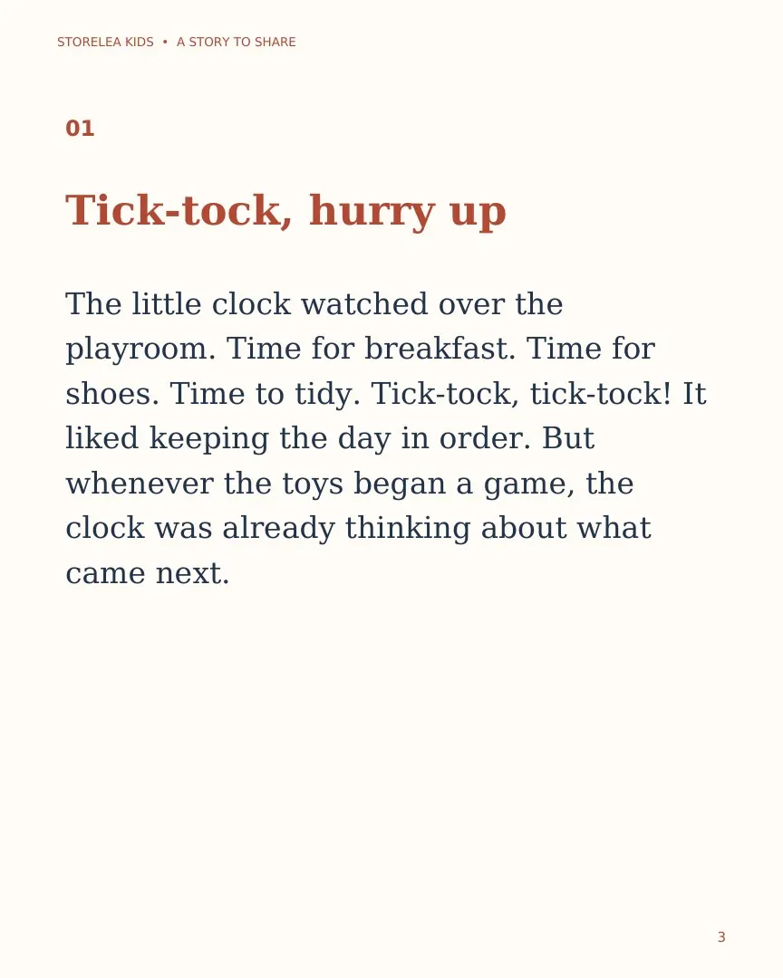 Page 3 of The Clock That Took a Play Break