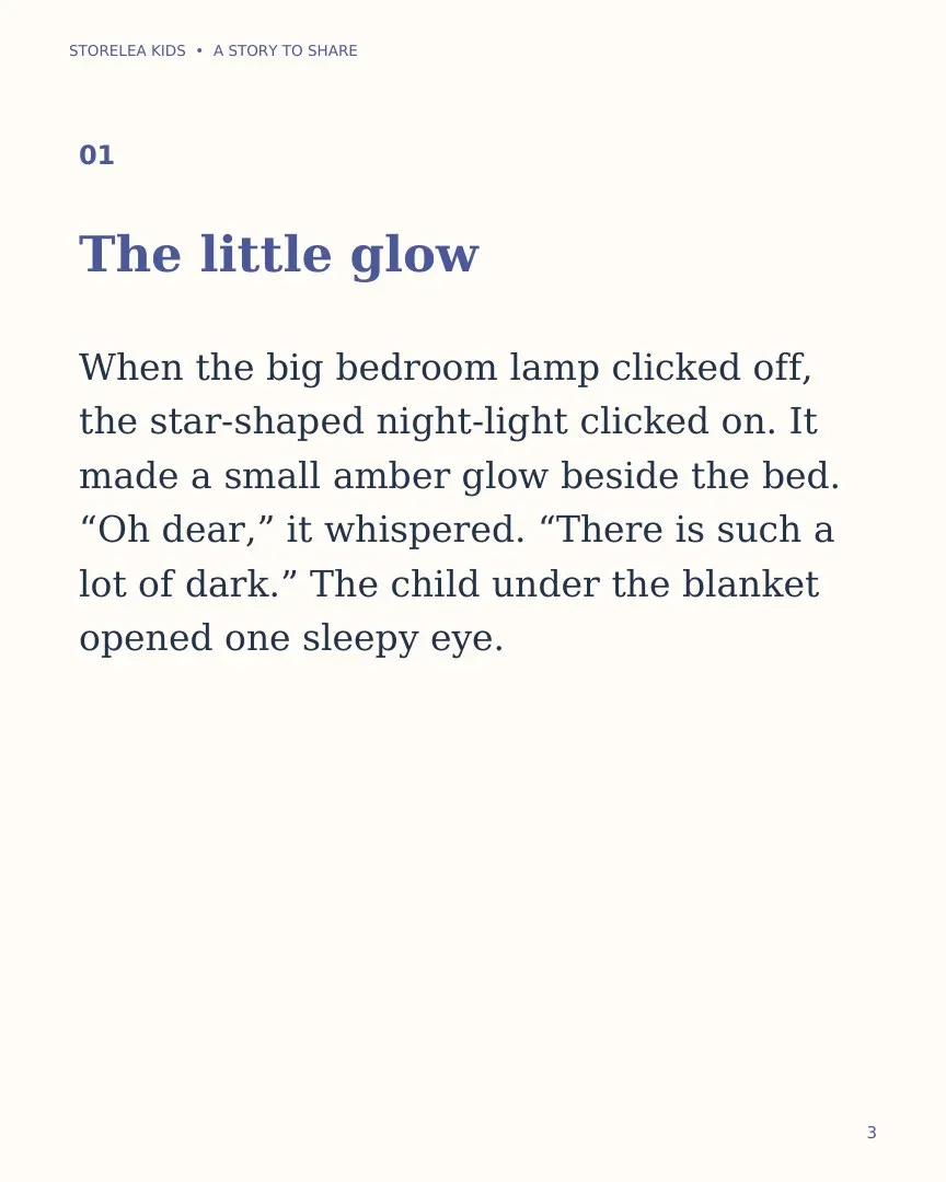 Page 3 of The Night-Light That Was Afraid of the Dark
