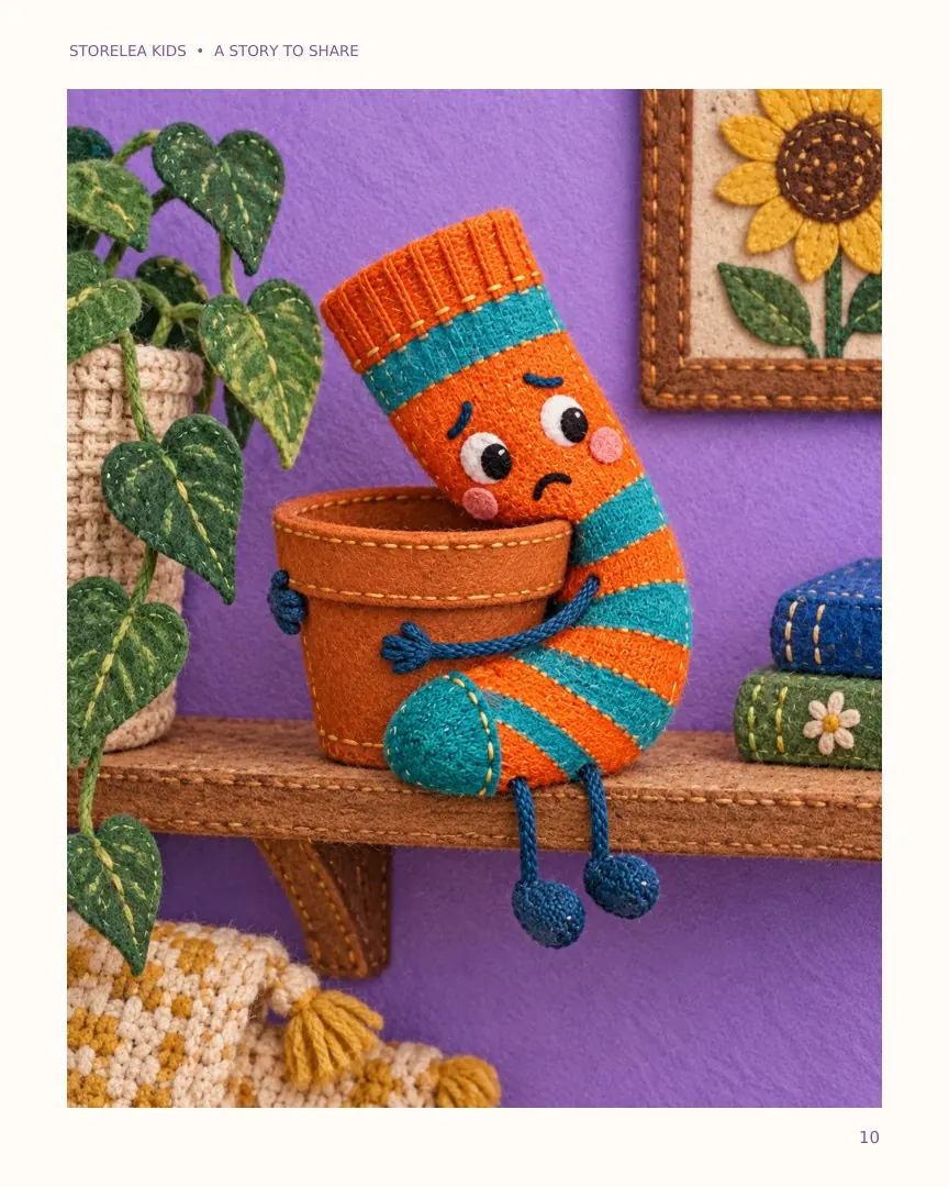 Page 10 of The Sock That Wanted a Different Foot