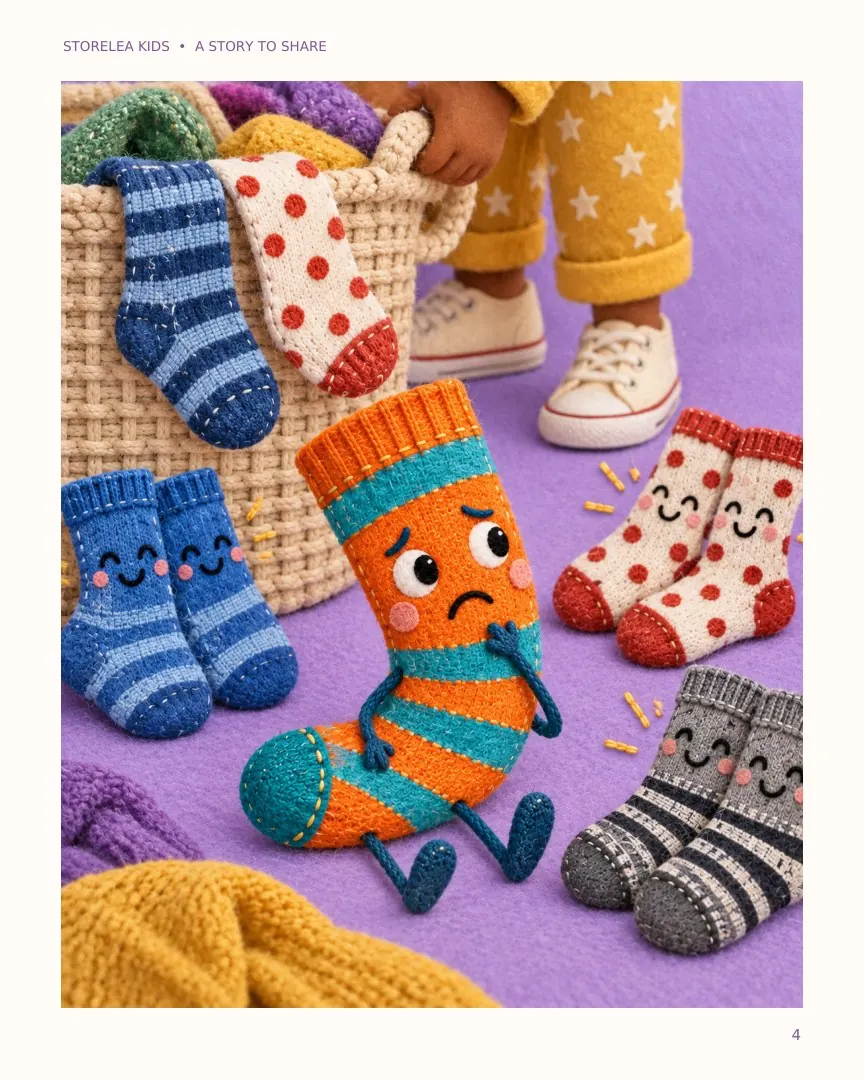Page 4 of The Sock That Wanted a Different Foot