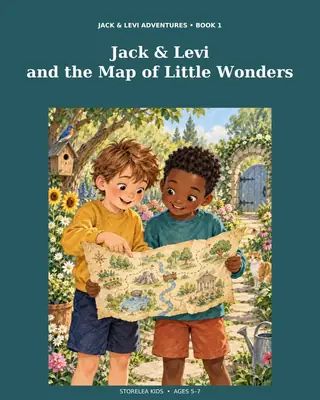 Jack and Levi and the Map of Little Wonders — actual product preview
