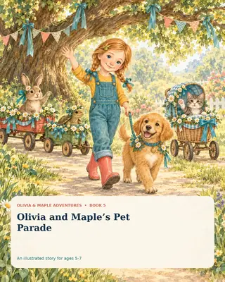 Olivia and Maple’s Pet Parade — actual product preview
