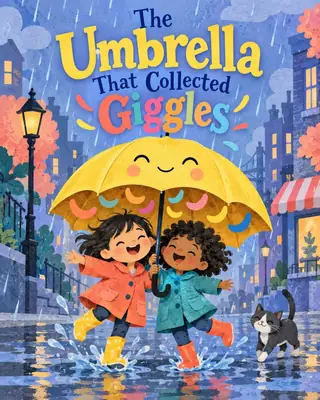 The Umbrella That Collected Giggles — actual product preview