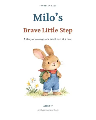 Milo’s Brave Little Step — actual product preview