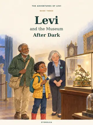 Levi and the Museum After Dark — actual product preview