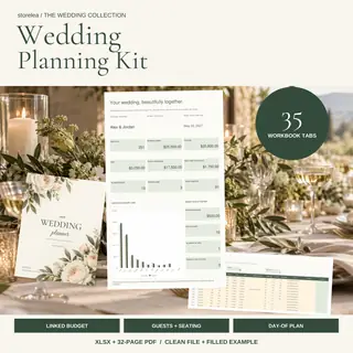 The Wedding Planning Kit — actual product preview