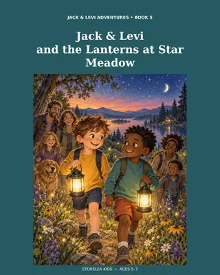 Jack and Levi and the Lanterns at Star Meadow — actual product preview