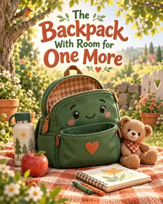 The Backpack With Room for One More — actual product preview