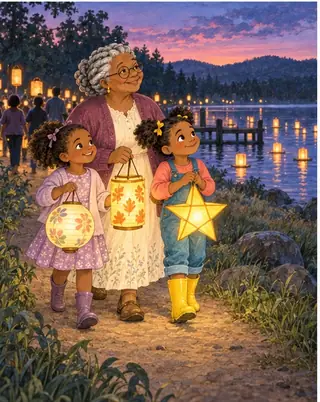 Mary and the Lantern Parade — actual product preview