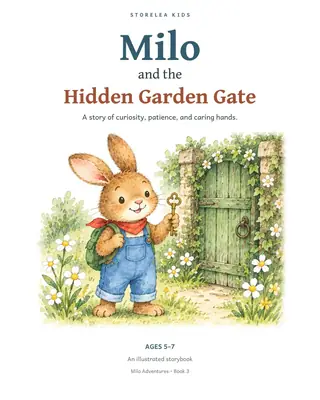Milo and the Hidden Garden Gate — actual product preview